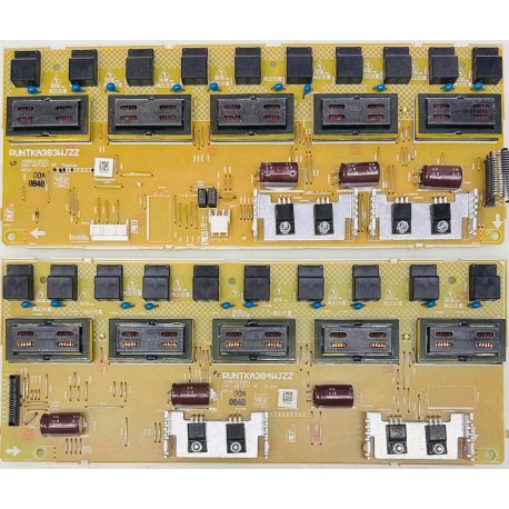SHARP RUNTKA383WJZZ/RUNTKA384WJZZ BACKLIGHT INVERTER SET