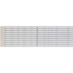 TOSHIBA HISENSE SVH650AT1 LED BACKLIGHT STRIPS (10) 65A6H 65A6G 65C350LU