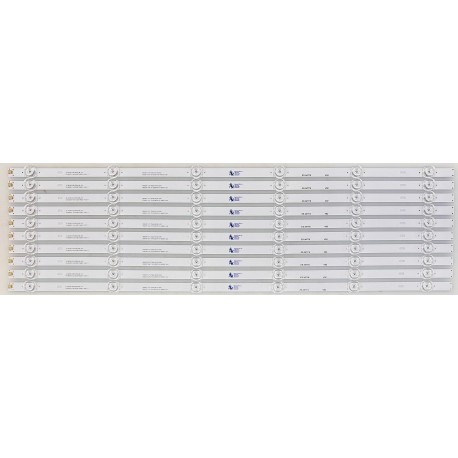 TOSHIBA HISENSE SVH650AT1 LED BACKLIGHT STRIPS (10) 65A6H 65A6G 65C350LU