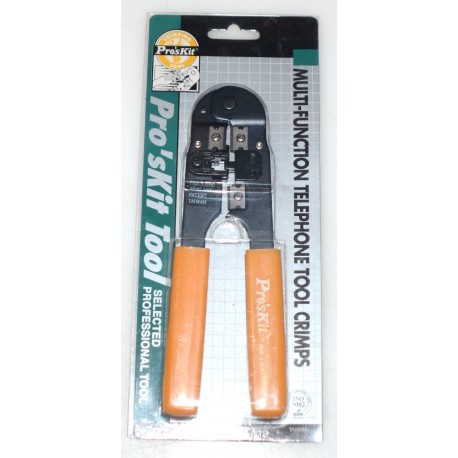 Pro'sKit 808-376A Multi-Function Telephone Tool Crimps 808376A For 4P4C, 4P2C