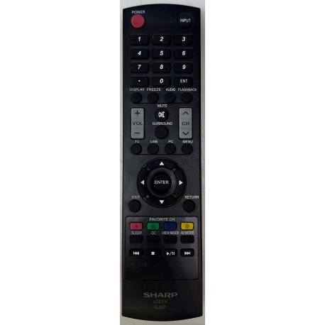 9JY640147040000 (GJ221) SHARP REMOTE CONTROL