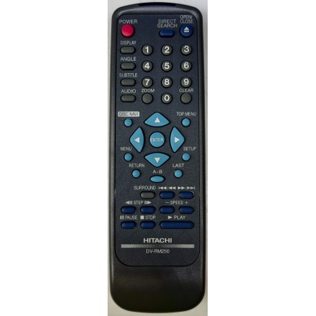 DV-RM250 HITACHI REMOTE CONTROL DVRM250