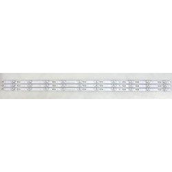 SAMSUNG 261501010095 LED BACKLIGHT STRIPS (3) FOR UN43TU7000F