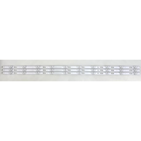SAMSUNG 261501010095 LED BACKLIGHT STRIPS (3) FOR UN43TU7000F