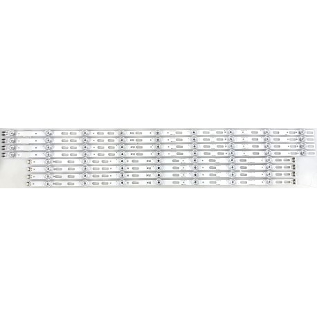 SAMSUNG BN96-58292A / BN96-58293A LED BACKLIGHT STRIPS (8) FOR UN70DU6900F, UN70DU7000F, UN70DU7100F, UN70DU7200F