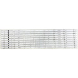 LG EAV65049301 LED BACKLIGHT STRIPS (9) FOR 75UR8000AUA