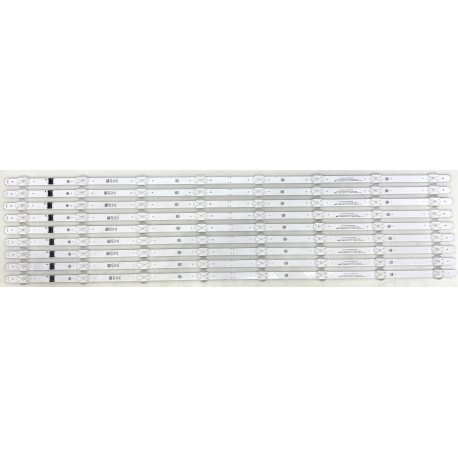 LG EAV65049301 LED BACKLIGHT STRIPS (9) FOR 75UR8000AUA
