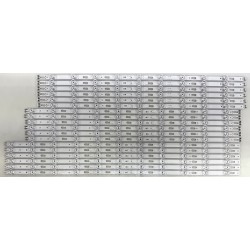 SAMSUNG BN96-58403A / BN96-58404A / BN96-58405A LED BACKLIGHT STRIPS (18) FOR UN98DU9000