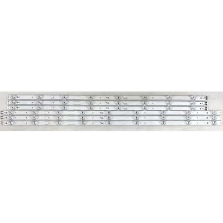 SAMSUNG BN96-59960A / BN96-59961A LED BACKLIGHT STRIPS (6) FOR UN75DU6950F