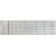 LG EAV65056001 LED BACKLIGHT STRIPS (8) FOR 65UT8000