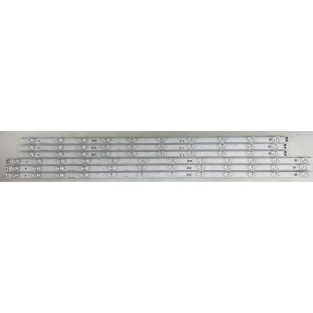SAMSUNG BN96-60380A / BN96-60381A LED BACKLIGHT STRIPS (6) FOR UN75U8000F