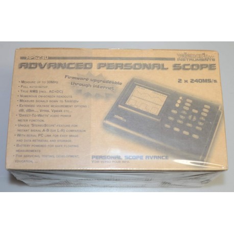 Velleman Instruments APS230 Advance Personal Scope 240MS/s