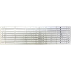LG EAV65045301 LED BACKLIGHT STRIPS (8) FOR 65UQ79