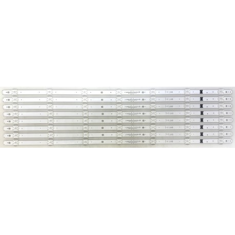 LG EAV65045301 LED BACKLIGHT STRIPS (8) FOR 65UQ79
