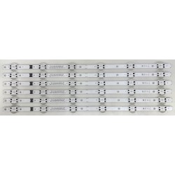 LG EAV65034001 LED BACKLIGHT STRIPS (6) FOR 50NANO75UQA