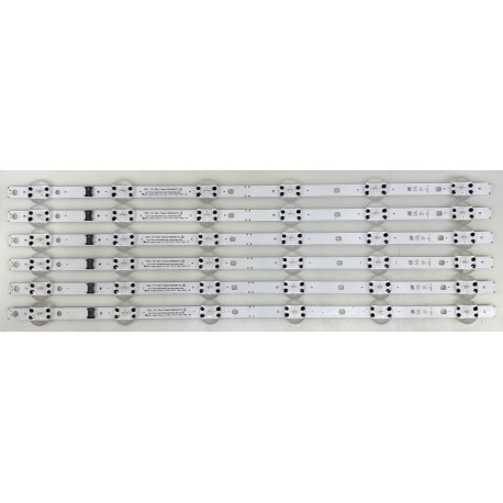 LG EAV65034001 LED BACKLIGHT STRIPS (6) FOR 50NANO75UQA