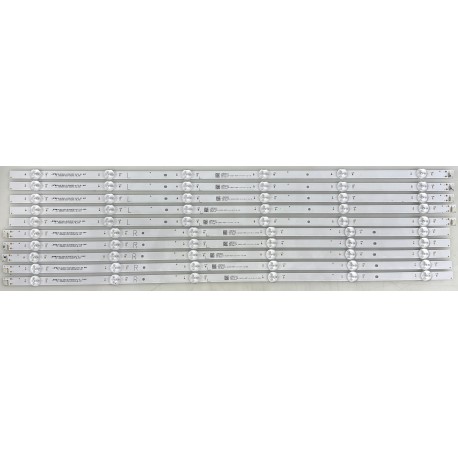 RCA JL.D65061330-002HR-M LED BACKLIGHT STRIPS (10) FOR RTRU6528-C-CA