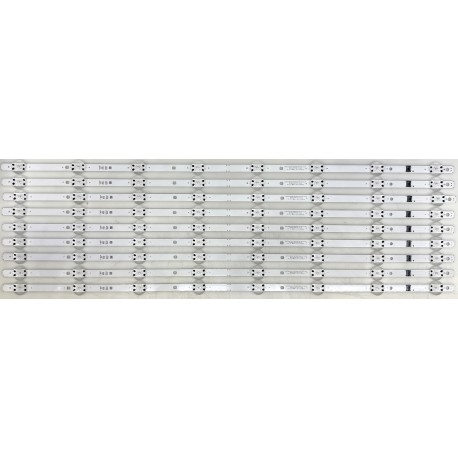 LG EAV65035001 LED BACKLIGHT STRIPS (9) FOR 75UQ7070ZUD
