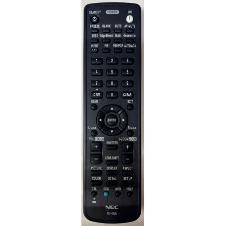 NEC RD-466E REMOTE CONTROL