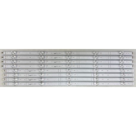 230403 (SJ.HQD650100-3030CR-M) LED BACKLIGHT STRIPS (10)