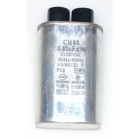 0.85UF, 2100VAC Microwave Oven Capacitor MWC-1085