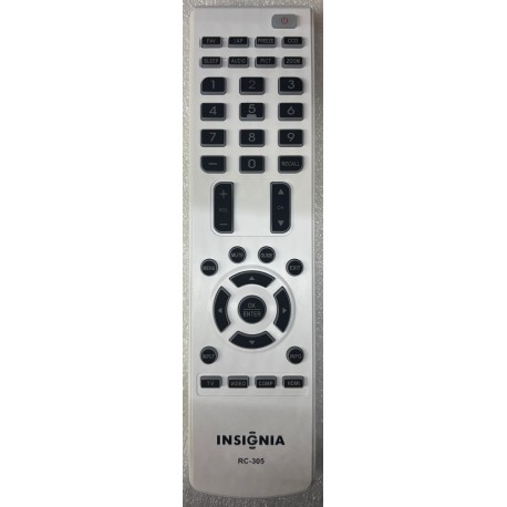 RC-305 INSIGNIA REMOTE CONTROL