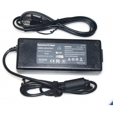 SONY VGP-AC19V15 REPLACEMENT AC ADAPTER VGPAC19V15 (15.5V, 6.15A)
