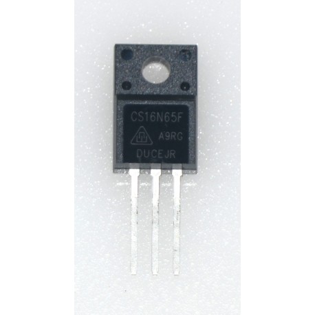 CS16N65FA9R, CS16N65F, 16N65 MOSFET - NEW