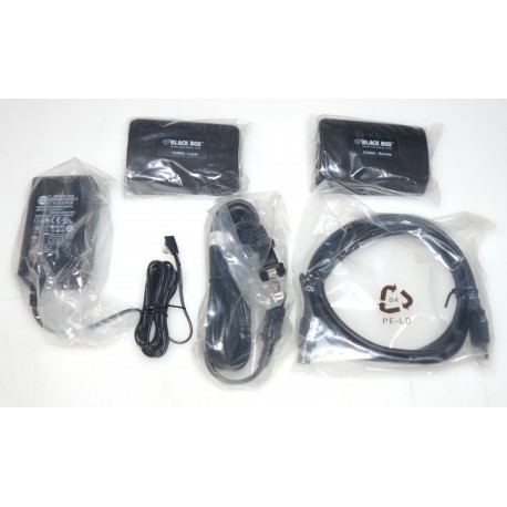 BLACK BOX 1-PORT USB 2.0 CAT5 EXTENDER IC280A - NEW