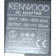 KENWOOD AD-8116F AC ADAPTER AD8116F, W08-0574-05, W08057405