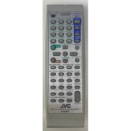 RM-SRXD201J JVC REMOTE CONTROL RMSRXD201J-NEW