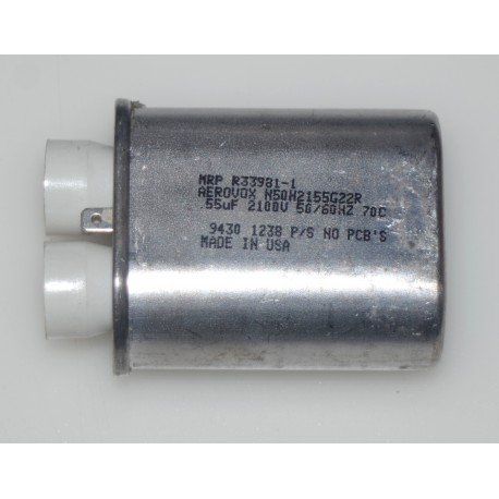 0.55UF, 2100VAC Microwave Oven Capacitor MWC-1055