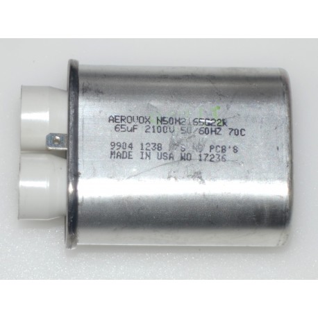 0.65UF, 2100VAC Microwave Oven Capacitor MWC-1065