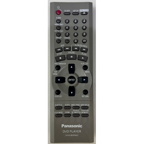 N2QAJB000067 PANASONIC REMOTE CONTROL- NEW