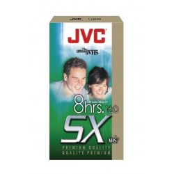 JVC T-160 DU Blank VHS Tape T160DU, 8 HOUR EP - NEW