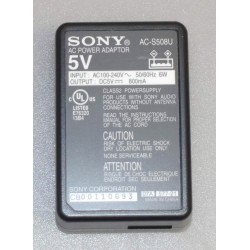 AC-S508U SONY AC ADAPTER ACS508U, 1-479-577-21, 147957721, NW-A3000, NWA3000