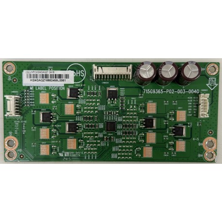 NEC LNPCKI24GAQZ1 LED DRIVER BOARD