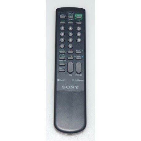 RM-870 SONY REMOTE CONTROL RM870 - NEW