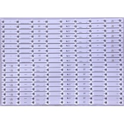 PANASONIC 55Inch Pattern LED Backlight Strips (18) NEW TX-55CX680B TC-55CX650U TC-55DX700C
