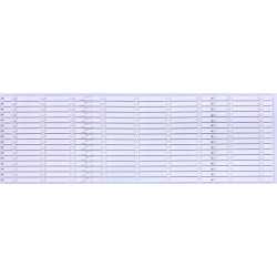 Hisense LB8500L LED Backlight Strips (16) 85A6H 85A68H 85A7H 85A76H