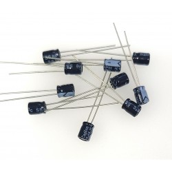 CAPXON 33UF 6.3V RADIAL CAPACITOR - NEW (10 PCS)