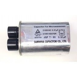 DAEWOO 0.91UF 2100VAC Microwave Oven Capacitor