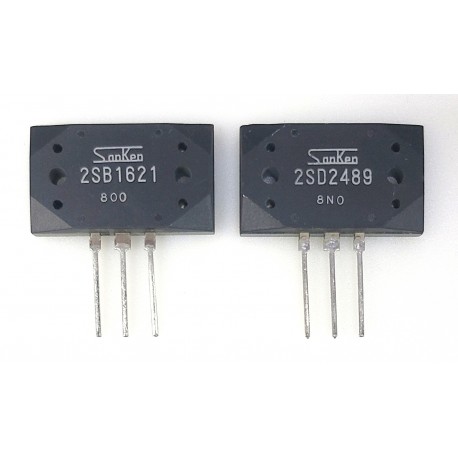 2SD2489 / 2SB1621 TRANSISTORS (PAIR)