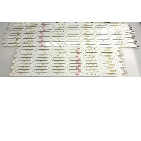 SAMSUNG BN96-38484A/BN96-38483A LED BACKLIGHT STRIPS (20) (NEW) FOR UN60JS8000, UN60JS7000