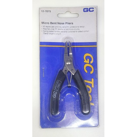 GC 12-7075 MICRO BENT NOSE PLIERS 127075