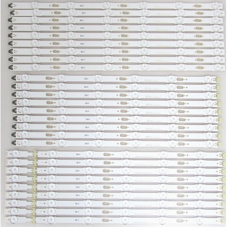 SAMSUNG BN96-34764A/BN96-34763A/BN96-34765A LED STRIPS - 27 STRIPS + 2
