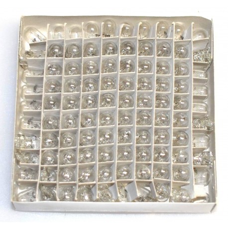 YOUBRIGHT L27 Miniature LAMP 12V, 250MA Wedge LAMP, 10*25MM (100 PCS)