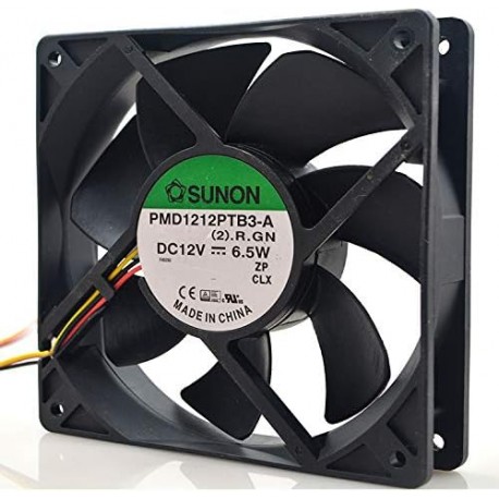 SUNON PMD1212PTB3-A 12V 6.5W 12CM 3-Wire Cooling Fan