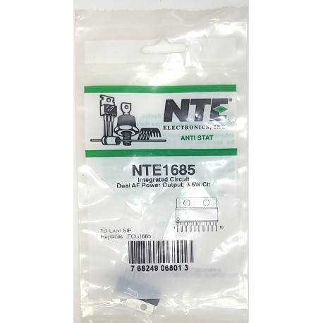 NTE1685 INTEGRATED CIRCUIT - NEW