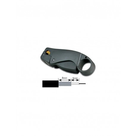 Velleman VTCOAX3 Rg58-Rg59 Coax Cable Stripper W/3 Blades 836479004528